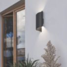 Eglo Montarello Outdoor LED Wall Light Black 4W 1200lm