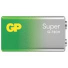 GP Batteries Super 9V Alkaline Batteries 4 Pack