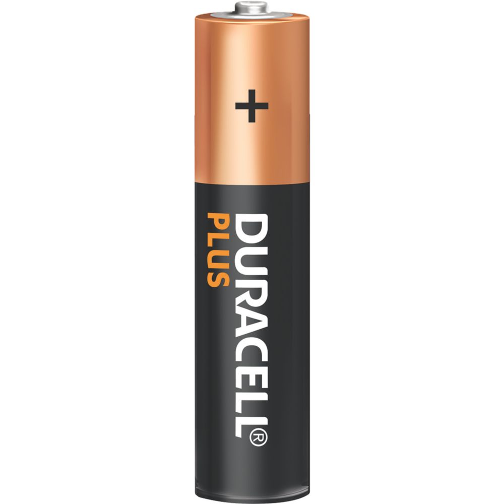 byld Maryanne Jones Træde tilbage Duracell Plus AAA Alkaline Batteries 20 Pack - Screwfix