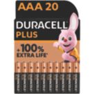 Duracell Plus AAA 1.5V Alkaline Batteries 20 Pack