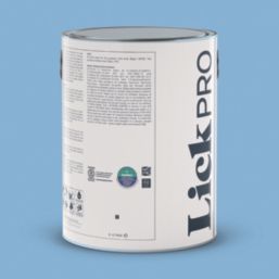 LickPro  5Ltr Blue 10 Vinyl Matt Emulsion  Paint
