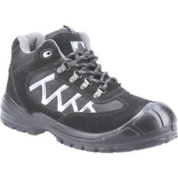 Amblers 255 Size 9  Black  Steel Toe Cap Safety Boots