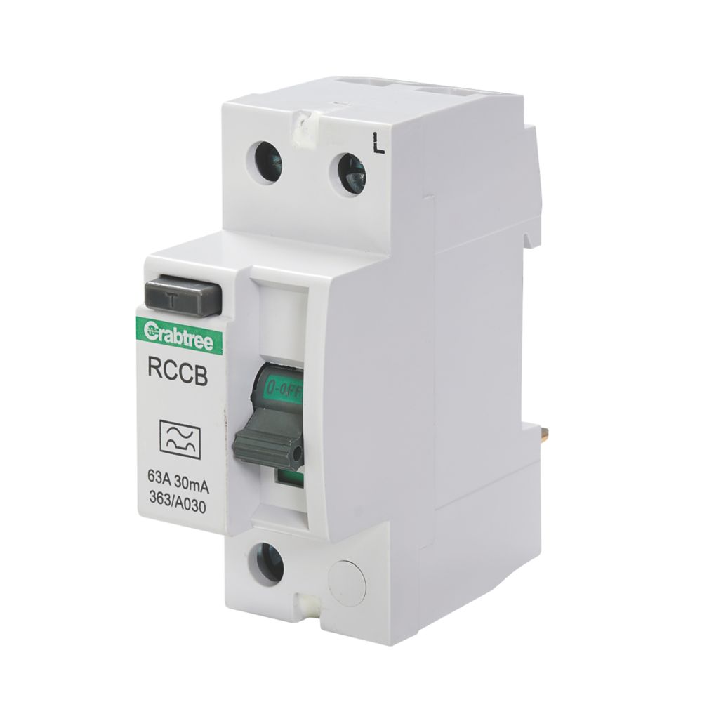 Crabtree Starbreaker 63A 30mA DP Type A  RCCB