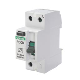 Crabtree Starbreaker 63A 30mA DP A Curve  RCCB