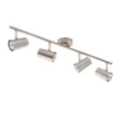 Inlight Harvey Linear 4-Light Spotlight Satin Nickel