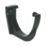 FloPlast  uPVC Half Round Fascia Brackets Black 115mm 10 Pack