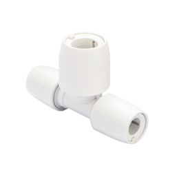Hep2O  Plastic Push-Fit Reducing Tee 10mm x 10mm x 15mm