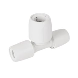 Hep2O  Plastic Push-Fit Reducing Tee 10mm x 10mm x 15mm