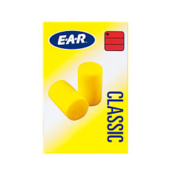 3M EAR Classic 28dB Foam Disposable Ear Plugs 5 Pairs