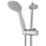 Triton Caroli Rear-Fed Exposed Chrome Thermostatic Mixer Shower