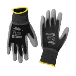 Snickers 9321 Precision Flex Gloves Black/Grey Large