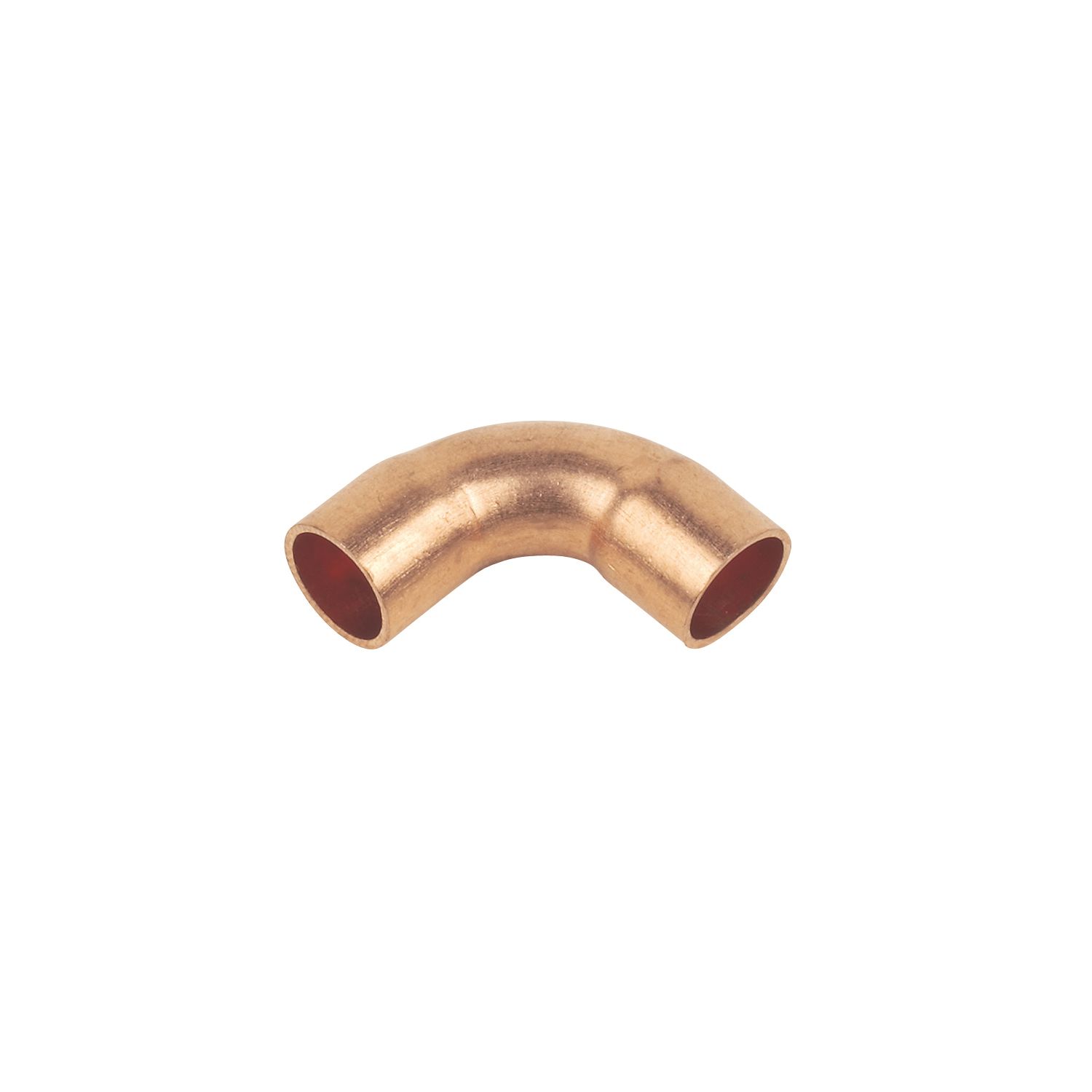 Flomasta Brass End Feed Equal 90° Elbows 8mm 2 Pack (40385)