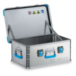 Zarges 42Ltr 400mm x 600mm x 250mm Silver Storage Box