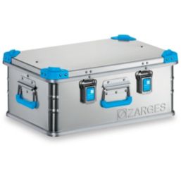 Zarges 42Ltr 400mm x 600mm x 250mm Silver Storage Box