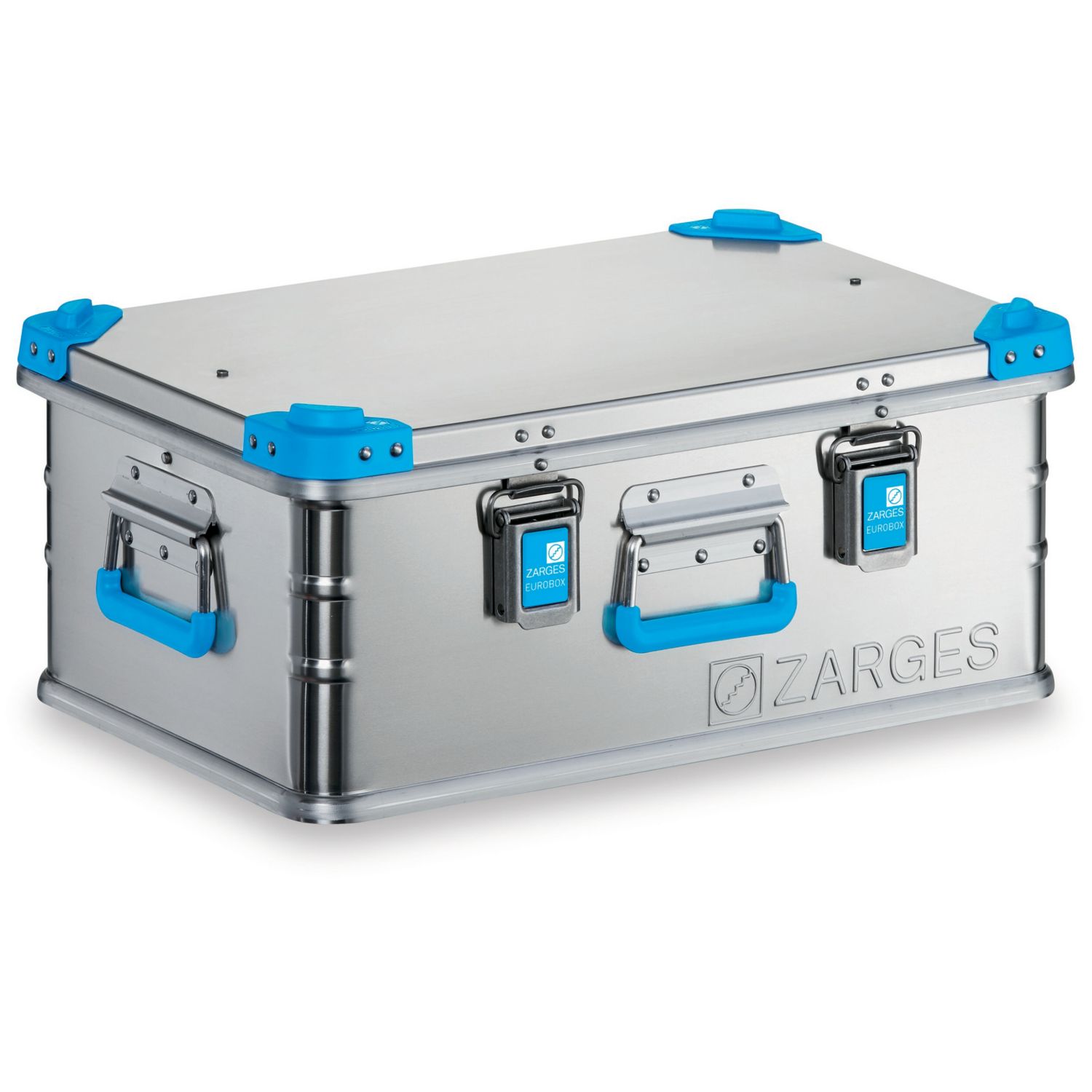 Zarges 42Ltr 400mm x 600mm x 250mm Silver Storage Box (403CP)