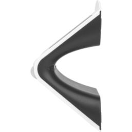 Luceco  Outdoor LED Solar-Powered Wall Light With PIR Sensor White 220lm