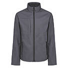 Regatta Octagon II Waterproof Softshell Jacket Seal Grey (Black) Medium Size 39 1/2" Chest