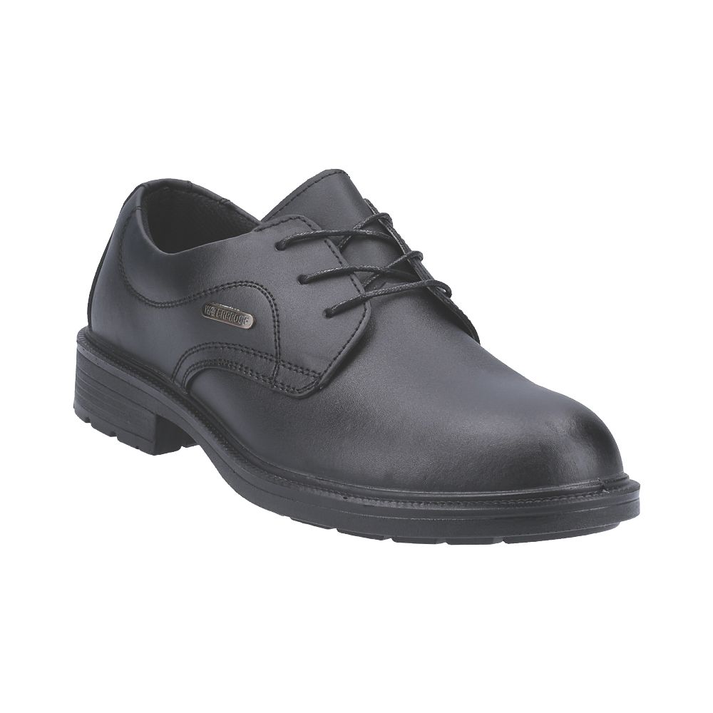 Amblers FS62 Safety Shoes Black Size 10 - Screwfix