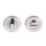 Eclipse  Fire Rated Standard WC Thumbturn Set Polished Stainless Steel 52mm