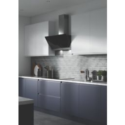 Splashwall  Grey Alloy Splashback 900mm x 800mm x 4mm