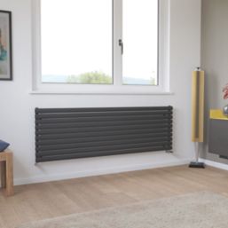 Ximax Fortuna 584mm x 1800mm 3908BTU Anthracite Horizontal Designer Radiator