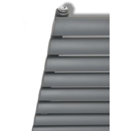 Ximax Fortuna 584mm x 1800mm 3908BTU Anthracite Horizontal Designer Radiator