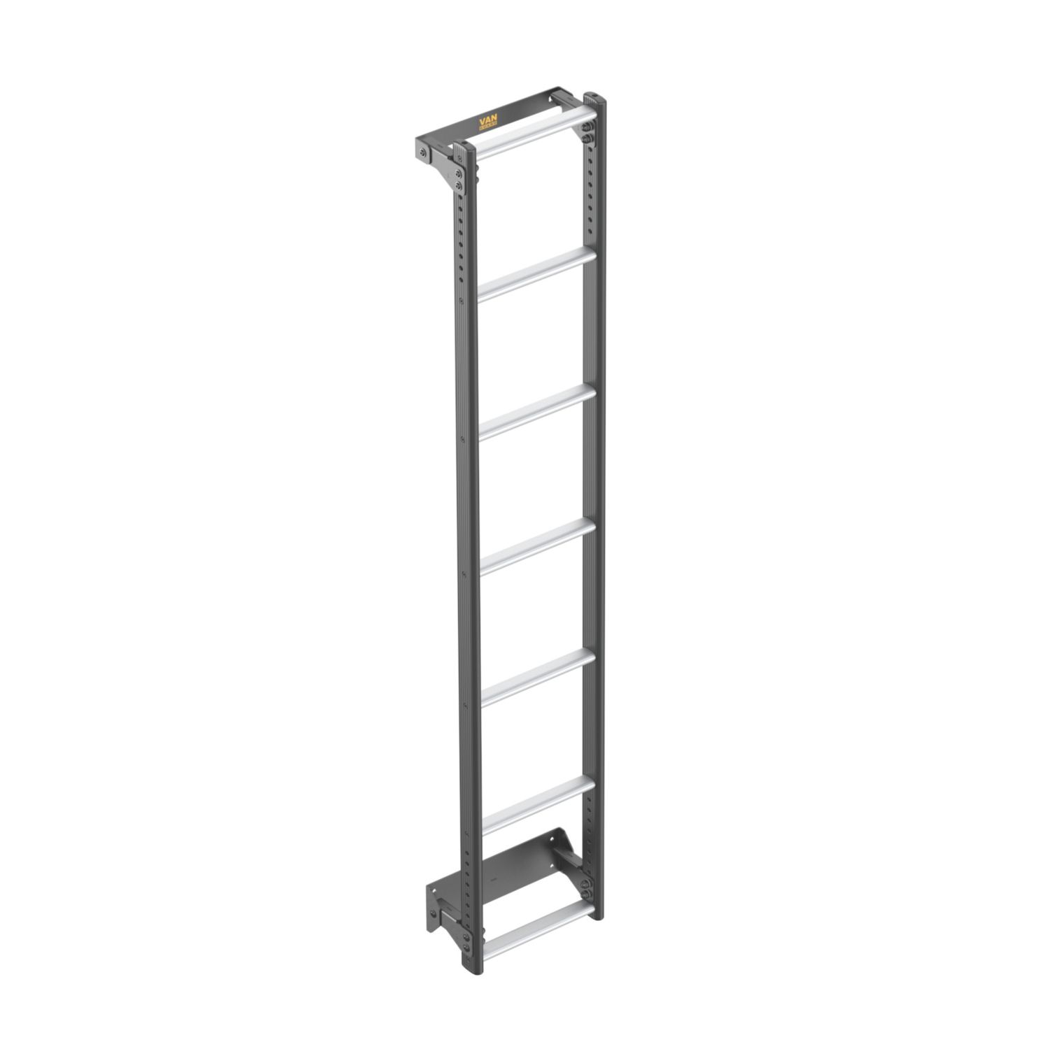 Van Guard VGL7-04 Iveco Daily 2014 on 7-Treads ULTI Rear Door Ladder for H2 & H3 1860mm (403VH)