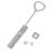 GateMate Bow Handle Bolt Silver 450mm