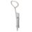 GateMate Bow Handle Bolt Silver 450mm