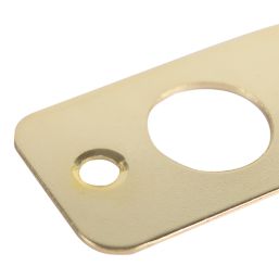 Smith & Locke Fanlight Catch Polished Brass 51mm x 43mm