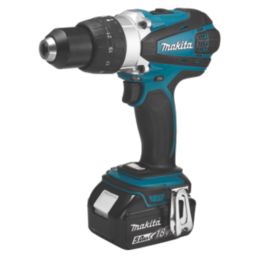 DLX2145TJ Makita, Kit de herramientas eléctricas Makita a batería Li-Ion,  DLX2145TJ 4Ah, 2 baterías incluidas, Tipo G - Británico de 3, 812-9963