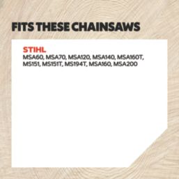 Oregon 24AP064E 30cm Chainsaw Chain 1/4" x 0.043" (1.1mm)