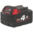 Refurb Milwaukee M18 B4 18V 4.0Ah Li-Ion RedLithium Battery
