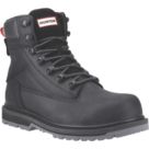 Hunter  Size 13  Black Waterproof Steel Toe Cap Safety Boots