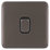 Schneider Electric Lisse Deco 10AX 1-Gang Intermediate Switch Mocha Bronze with Black Inserts