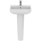 Ideal Standard i.life S Washbasin & Pedestal 1 Tap Hole 500mm