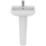 Ideal Standard i.life S Washbasin & Pedestal 1 Tap Hole 500mm