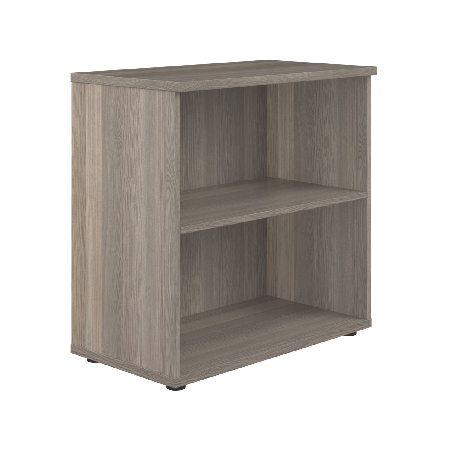 TC Group 1-Shelf Bookcase Grey Oak 800mm x 730mm (404TT)