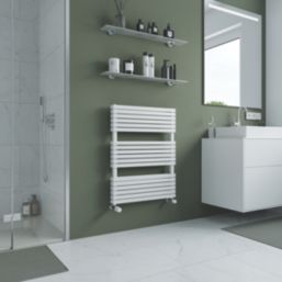 Ximax Watson Duplex 765mm x 600mm 2737BTU White Vertical Towel Radiator