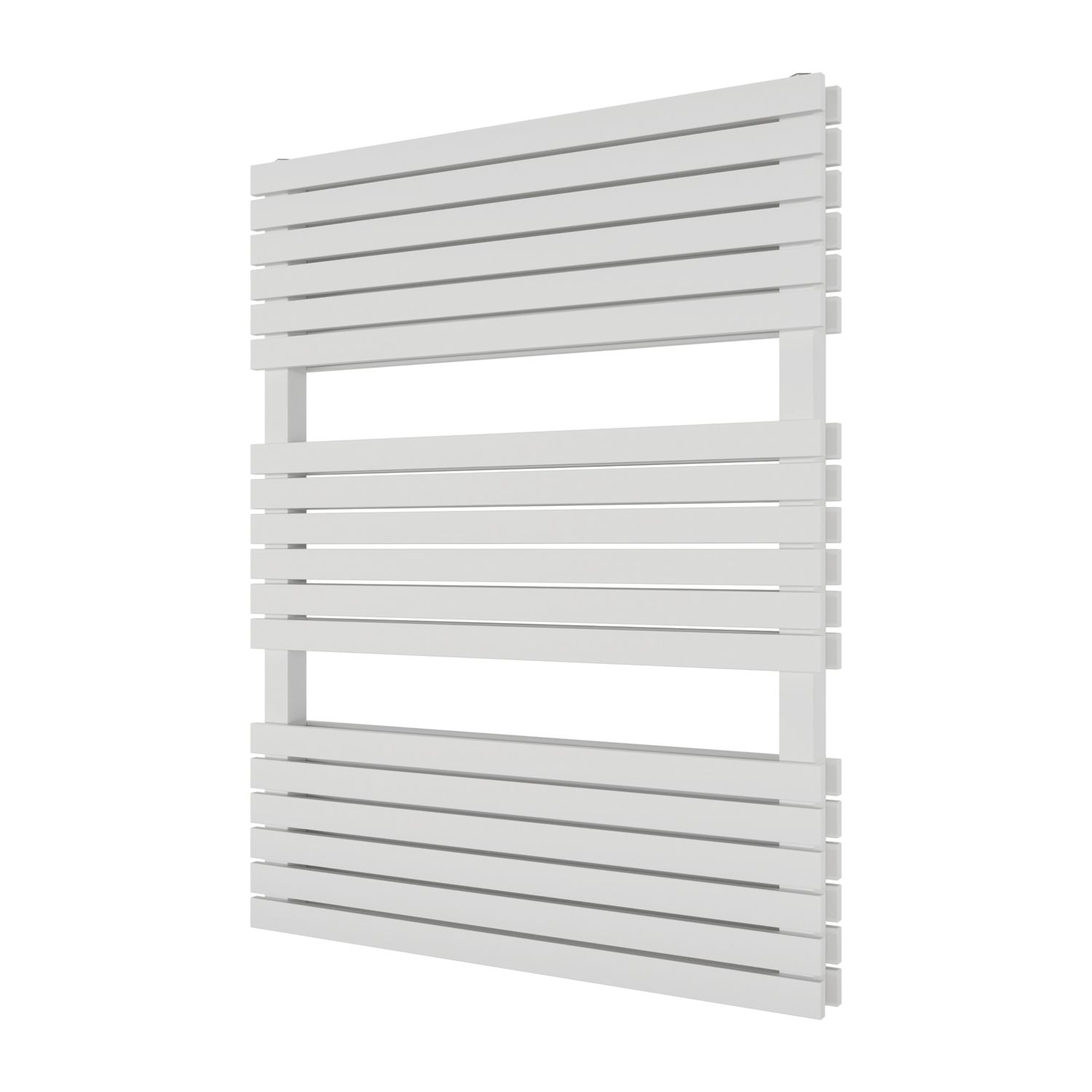 Ximax Watson Duplex 765mm x 600mm 2737BTU White Vertical Towel Radiator (404YE)