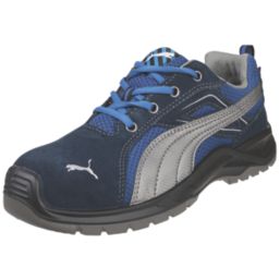 Puma Omni Sky Low Size 7  Blue   Steel Toe Cap Safety Trainers