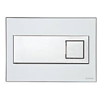 Fluidmaster Schwab Caro 256717 Dual-Flush Flushing Plate White