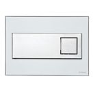 Fluidmaster Schwab Caro 256717 Dual-Flush Flushing Plate White