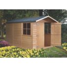 Shire Guernsey 10' x 6' 6" (Nominal) Apex Shiplap T&G Timber Shed