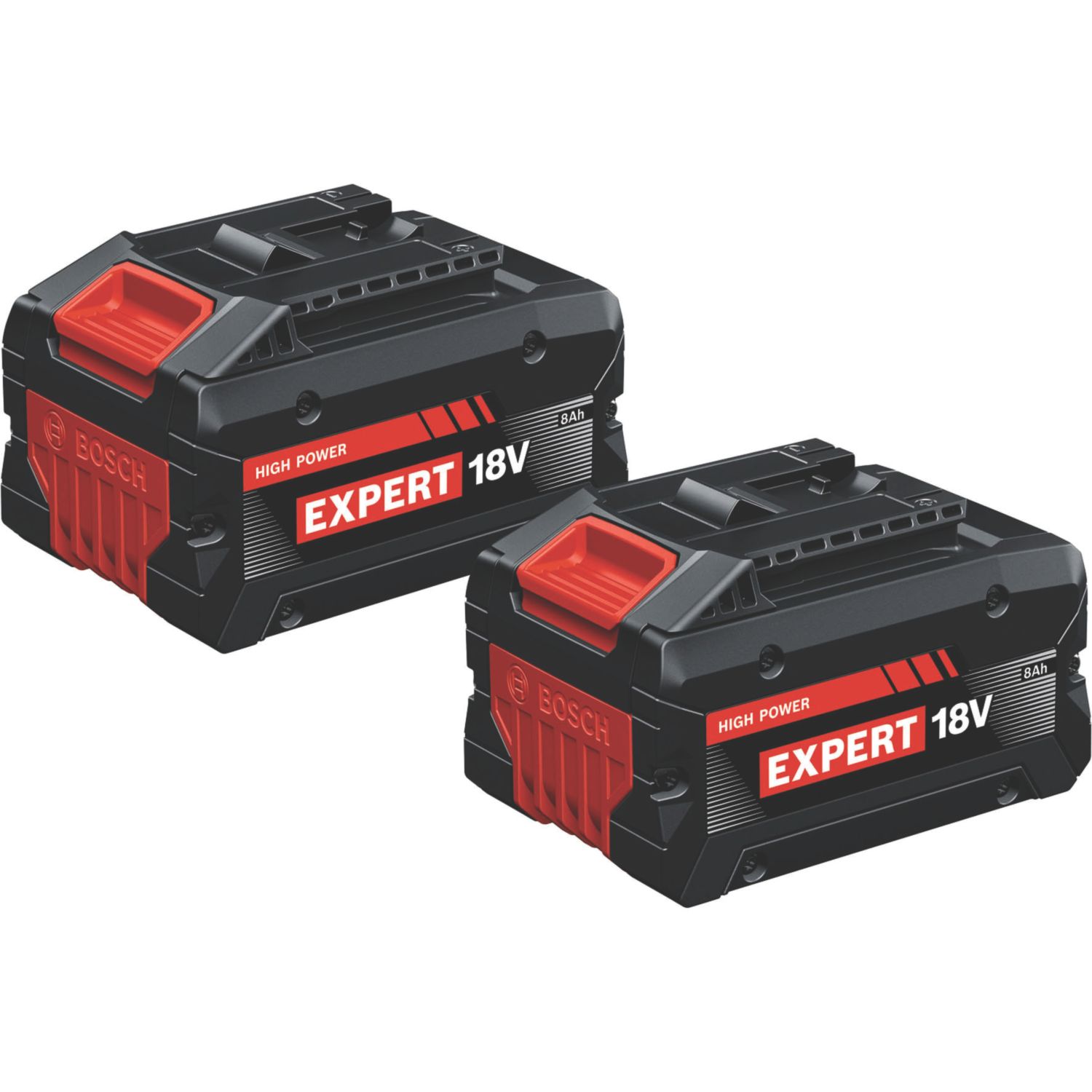 Bosch Expert 1600A0373D 18V 8.0Ah Li-Ion AMPShare Battery 2 Pack (405AW)