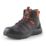 Scruffs Glide Size 10  Black/Orange Water-Resistant  Safety Boots