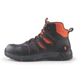 Scruffs  Metal Free   Safety Boots Black / Orange Size 10