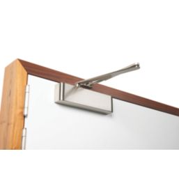 Rutland TS.9205 Fire Rated Overhead Door Closer Satin Nickel