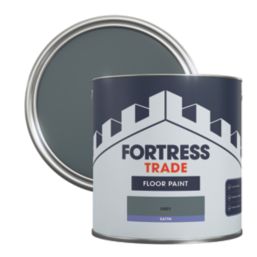 Fortress Trade 2.5Ltr Grey Satin Floor Paint