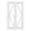 Crystal  White Double-Glazed uPVC French Door Set 2055mm x 1390mm